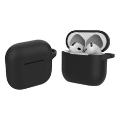 AIRCASE4 - Custodia in silicone morbido compatibile con Airpods 4th Gen.