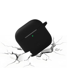 AIRCASE4 - Custodia in silicone morbido compatibile con Airpods 4th Gen.
