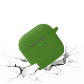 AIRCASE4 - Custodia in silicone morbido compatibile con Airpods 4th Gen.
