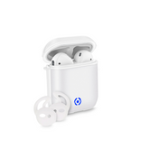 AIRCASE - Custodia in silicone morbido compatibile con Airpods 1st Gen. / 2nd Gen.