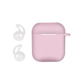 AIRCASE - Custodia in silicone morbido compatibile con Airpods 1st Gen. / 2nd Gen.