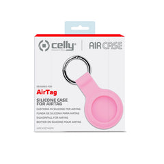 AIRCASETAG - Custodia in silicone morbida con gancio in metallo compatibile con Airtag 1a Gen/2a Gen