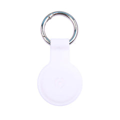 AIRCASETAG - Custodia in silicone morbida con gancio in metallo compatibile con Airtag 1a Gen/2a Gen