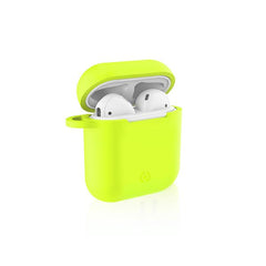 AIRCASE - Custodia in silicone morbida con gancio in metallo compatibile con Airtag 1a Gen/2a Gen
