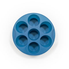MUITOMAS - Stampo per muffin per friggitrice ad aria in silicone blu ottanio