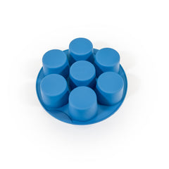 MUITOMAS - Stampo per muffin per friggitrice ad aria in silicone blu ottanio