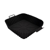 MUITOMAS - Set teglia per friggitrice ad aria nero
