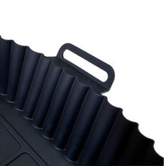 MUITOMAS - Set teglia per friggitrice ad aria nero