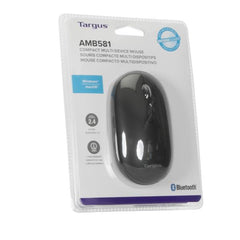 Mouse Wireless Compatto Multidispositivo con Protezione Antimicrobica