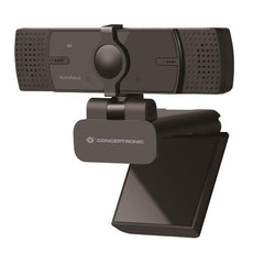WEBCAM 4K 8.3MP AUTOFOCUS CON DOPPIO MICROFONO, 120° GRANDANGOLO (Adattatore USB-C incluso)