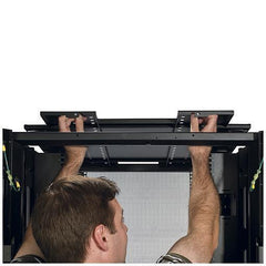 Armadio NetShelter SX 42U, largh. 750 mm, prof. 1070 mm, con pannelli laterali, nero