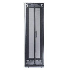 Armadio NetShelter SX 42U, largh. 600 mm, prof. 1200 mm, con pannelli laterali, nero