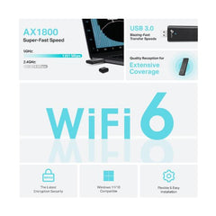 Scheda di rete USB Wi-Fi 6 AX1800