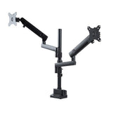 Supporto Doppio Monitor per Scrivania - Braccio per 2 Monitor VESA fino a 32"