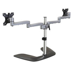 Supporto Doppio Monitor in Acciaio e Alluminio