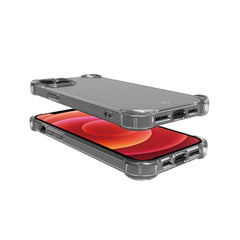 ARMOR - Cover rigida trasparenti con bordi corrazzati e angoli rinforzati compatibile con Apple iPhone 14 Plus
