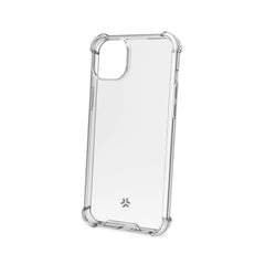 ARMOR - Cover rigida trasparenti con bordi corrazzati e angoli rinforzati compatibile con Apple iPhone 15