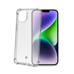 ARMOR - Cover rigida trasparenti con bordi corrazzati e angoli rinforzati compatibile con Apple iPhone 15 Plus