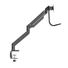 Braccio per doppio monitor da tavolo - 2 porte USB 3.0