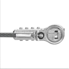 DEFCON™ Ultimate Universal Resettable Combination Cable Lock with Adaptable Lock Head