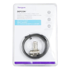 DEFCON™ Ultimate Universal Resettable Combination Cable Lock with Adaptable Lock Head