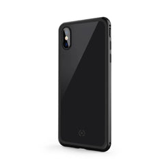 ATTRACTION - Cover magnetica con bordi in alluminio, protezione 360° compatibile con Apple iPhone Xs Max