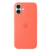 Custodia MagSafe in silicone per iPhone 16 Plus - Mandarancio