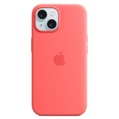 Custodia MagSafe in silicone per iPhone 15 - Guava