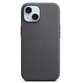 Custodia MagSafe in tessuto FineWoven per iPhone 15 - Nero