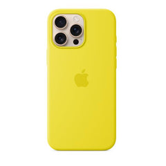 Custodia MagSafe in silicone per iPhone 16 Pro - Giallo carambola