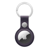 Portachiavi AirTag in tessuto FineWoven - Viola mezzanotte