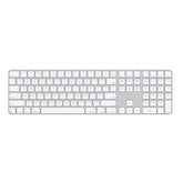 Magic Keyboard con Touch ID e tastierino numerico per Mac con chip Apple - Inglese internazionale - Tasti bianchi