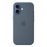 Custodia MagSafe in silicone per iPhone 17 - Blu salmastro