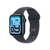 Apple Watch SE 3 GPS, Cassa 40 mm in alluminio mezzanotte con Cinturino Sport mezzanotte - S/M