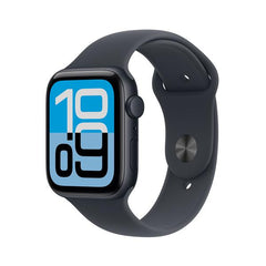 Apple Watch SE 3 GPS, Cassa 44 mm in alluminio mezzanotte con Cinturino Sport mezzanotte - S/M