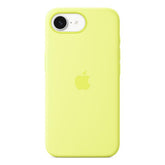 Custodia in silicone per iPhone 16e - Giallo neon