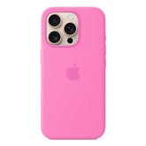 Custodia MagSafe in silicone per iPhone 16 Pro - Rosa peonia