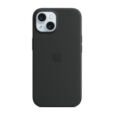 Custodia MagSafe in silicone per iPhone 15 - Nero
