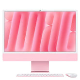 iMac 24" con display Retina 4,5K: Chip Apple M4 con CPU 8-core e GPU 8-core, 16GB, 256GB SSD - Rosa