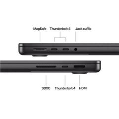 MacBook Pro 14": Chip Apple M5 con CPU 10-core e GPU 10-core, 16GB, 1TB SSD - Nero siderale