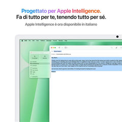 iMac 24" con display Retina 4,5K: Chip Apple M4 con CPU 10-core e GPU 10-core, 16GB, 256GB SSD - Verde