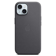 Custodia MagSafe in tessuto FineWoven per iPhone 15 - Nero