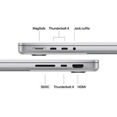 MacBook Pro 14": Chip Apple M5 con CPU 10-core e GPU 10-core, 24GB, 1TB SSD - Argento