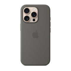 Custodia MagSafe in silicone per iPhone 16 Pro Max - Grigio pietra