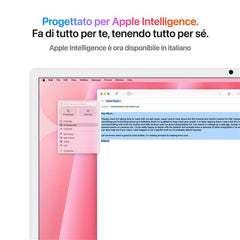 iMac 24" con display Retina 4,5K: Chip Apple M4 con CPU 8-core e GPU 8-core, 16GB, 256GB SSD - Rosa