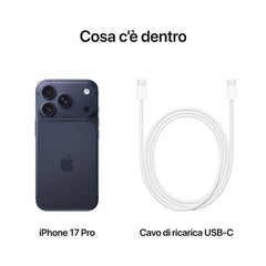 iPhone 17 Pro 1TB blu profondo