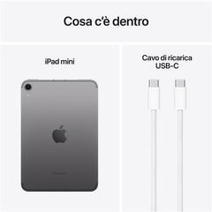 iPad mini Wi‑Fi + Cellular 512GB - Grigio siderale