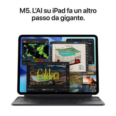 iPad Pro 11" Wi‑Fi 256GB con vetro standard - Argento
