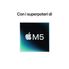 MacBook Pro 14": Chip Apple M5 con CPU 10-core e GPU 10-core, 32GB, 1TB SSD - Nero siderale