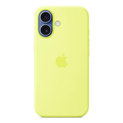 Custodia MagSafe in silicone per iPhone 17 - Giallo neon